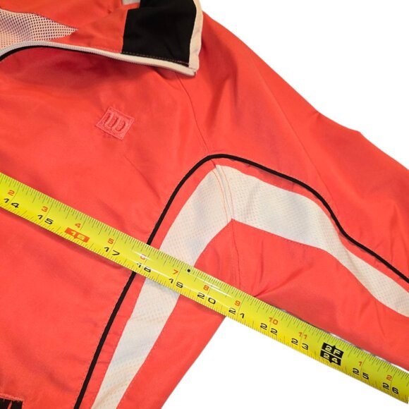 WILSON Windbreaker Track Tennis Jacket LNWOT sz S - Picture 5 of 7